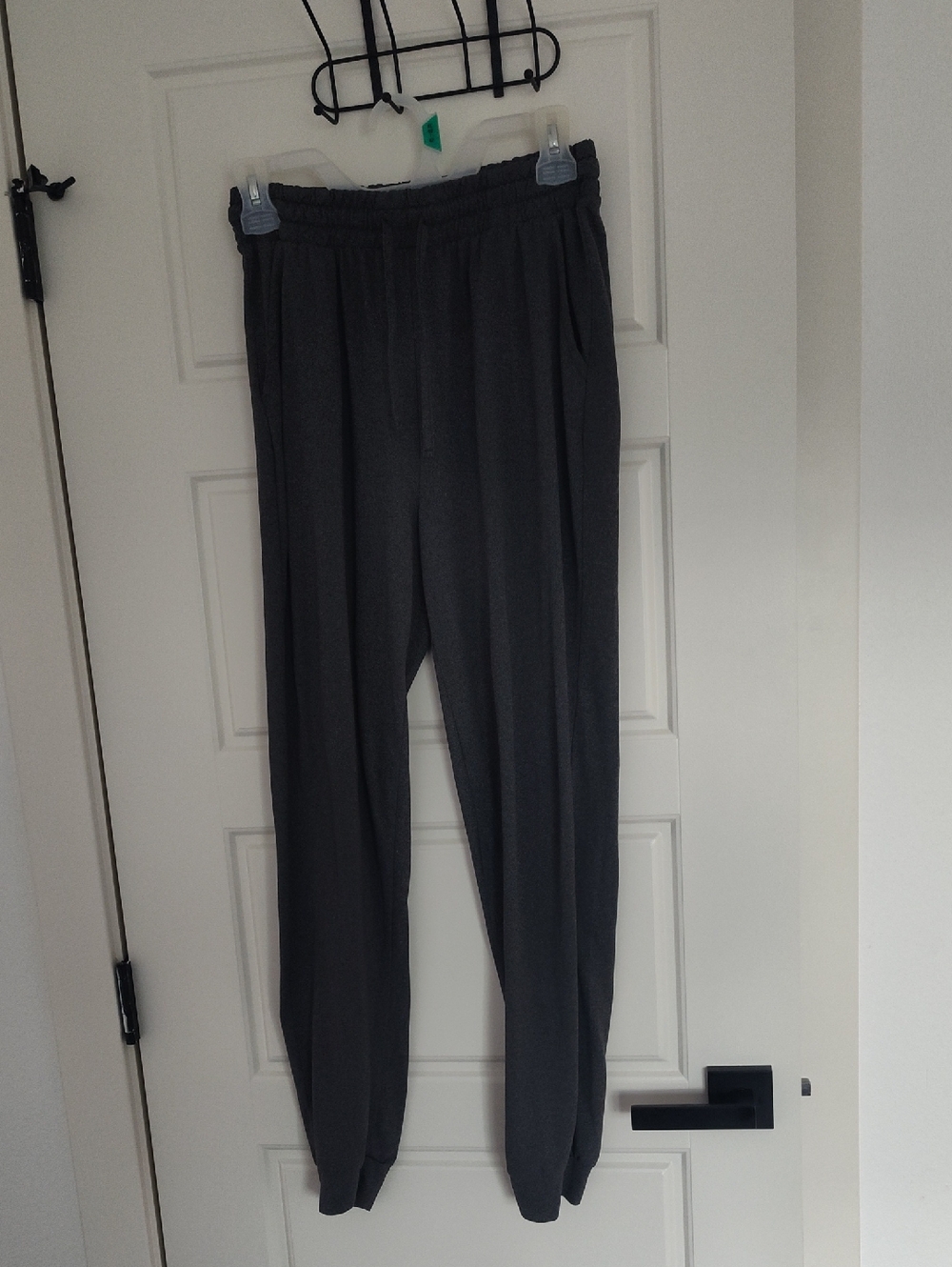 Women's Charcoal Drawstring Joggers